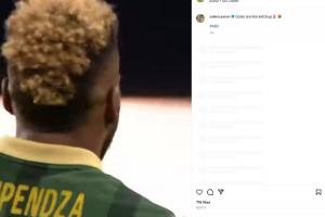 王者荣耀-布彭扎最后一条社媒是4月3日,庆祝自己单场2射1传